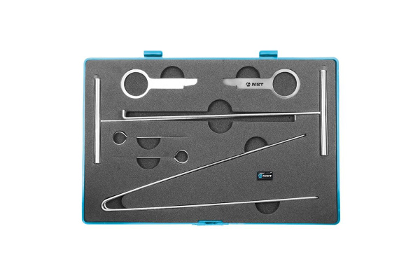 Набор AIST для демонтажа автомагнитол замка зажигания, панели приборов 8 предметов 67431010 00-00009728