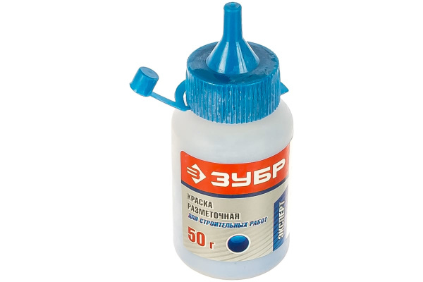 Разметочная краска для строительных работ Зубр синяя 50г 4-06405-1_z01