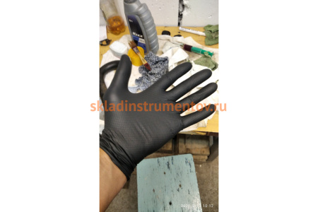 Нескользящие одноразовые перчатки Jeta Safety JSN 50 NATRIXBL09/L