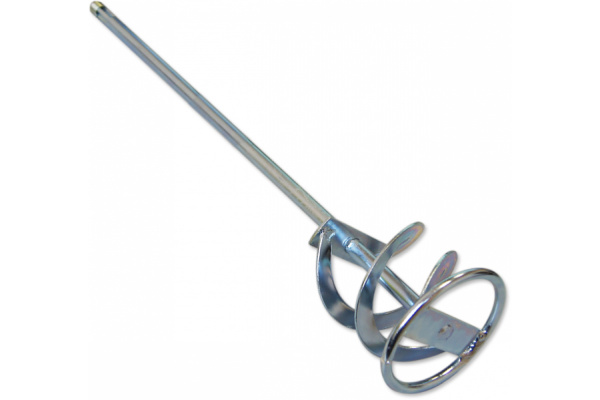 Миксер для красок и смесей оцинкованный (80х400 мм; SDS+) SANTOOL 010301-508-400