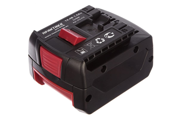 Аккумулятор для BOSCH 14.4 В, 1.5 Ач, Li-ION, блистер ПРАКТИКА 910-416