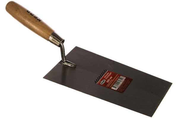 Кельма с деревянной ручкой (трапеция) 200 мм КЕДР 049-0200 26244