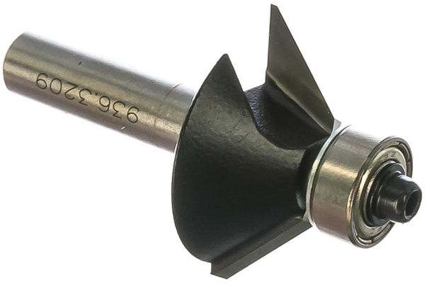 Фреза PRO фасочная с нижним подшипником (31.7х9.5х53 мм; S 8 мм; 45 градусов) CMT 936.3209