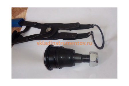 Набор съемников стопорных колец в комплекте со сменными губками 10-250мм, ROCKFORCE RF-920U2