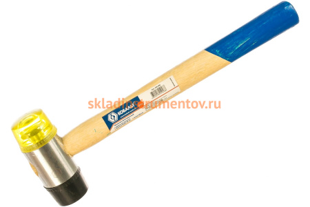 Рихтовочный молоток (40 мм, деревянная рукоятка) КОБАЛЬТ 249-488