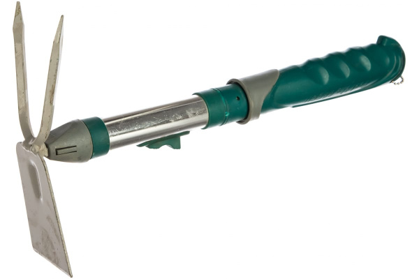 Садовая мотыжка RACO прямое лезвие / 2 зубца, коннекторная система, 32см 4205-53516