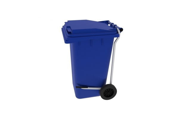 Мусорный бак с крышкой и педалью Верстакофф 240 л 24.С21.1