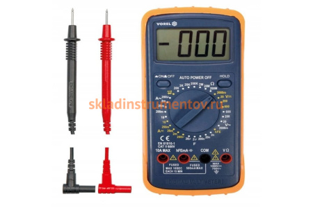 Универсальный цифровой мультиметр VOREL 81783