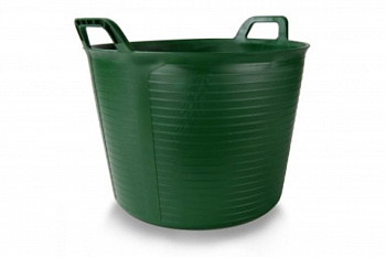 Пластиковая зеленая корзина RUBI №3 40 л 88728