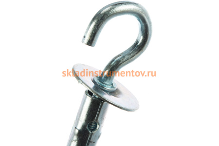 Анкер облегченный с полукольцом оцинкованный 2 шт. (5х46 мм; ТФ6) Зубр 4-302416-05-046