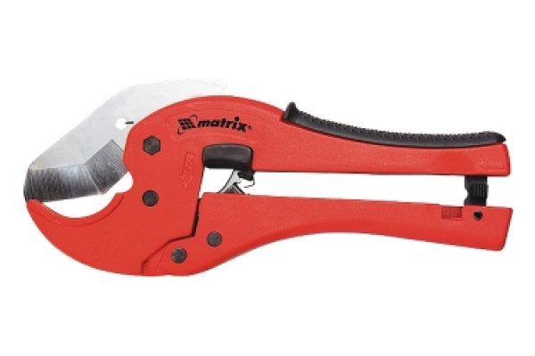 Ножницы для резки изд. из ПВХ, D- до 42 мм, обрезин.опорная рук-ка, порошковое покр-ие рукояток MATRIX 78412