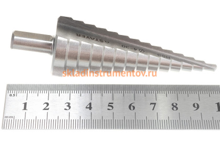 Набор ступенчатых сверл по металлу 3 шт. STAYER 29660-4-30-H3