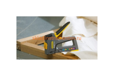 Степлер 6в1 Stanley Light Duty/Heavyduty/Cable/Brads Tr75 Fatmax FMHT6-70868
