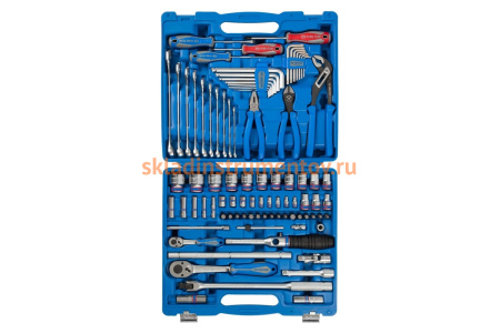 Набор инструментов универсальный, дюймовый, 87 предметов KING TONY 7587SR01