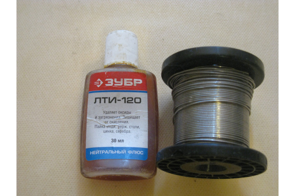 Флюс ЛТИ-120 (30 мл) Зубр 55480-030 Флюс ЛТИ-120 (30 мл) Зубр 55480-030