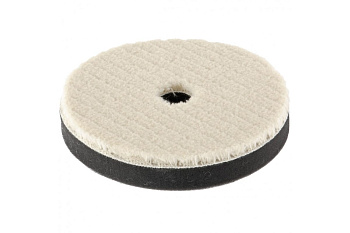 Насадка полировальная под липучку (125 мм, короткая плетеная шерстяная нить) MATRIX 75962