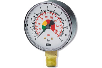 Манометр воздушный (D-63 Rad 1/4) 740 1/4 GAV 16464