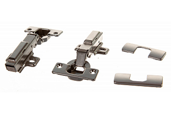 Петля с доводчиком для накл. дверей, с монтажной планкой JET Clip-On D35мм H0м HR350A.110Nl99