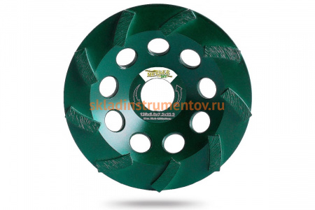 Чашка шлифовальная Турбо-про (125х22.2 мм) MESSER DIY 06.125.003