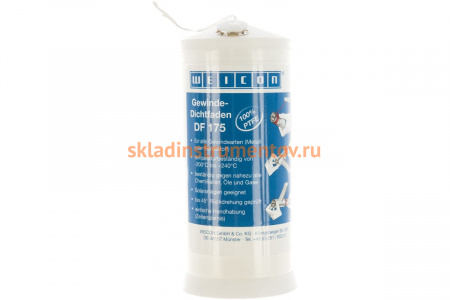 Нить для уплотнения резьбы DF 175 175 м с PTFE WEICON wcn30010175