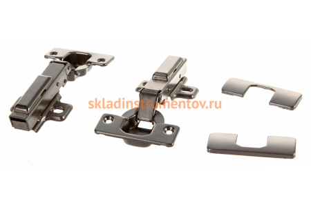 Петля с доводчиком для накл. дверей, с монтажной планкой JET Clip-On D35мм H0м HR350A.110Nl99