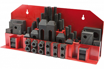 Комплект прихватов для 12-мм Т-образного паза, M10 JET 59500090