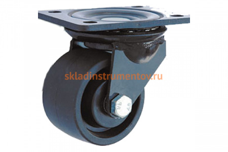Большегрузное полипропиленовое колесо поворотное с панелью SHdd 93 (75 мм; 180 кг) А5 1000506