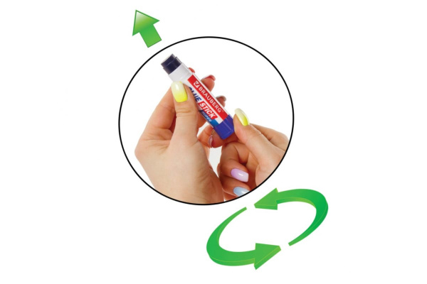 Клей-карандаш BRAUBERG SUPER 8 г, обесцвечивающийся после высыхания, Южная Корея 229544