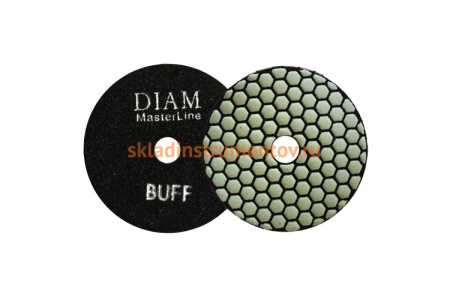 Круг алмазный гибкий шлифовальный АГШК Master Line (100х2 мм; BUFF; сухая) Diam 000572
