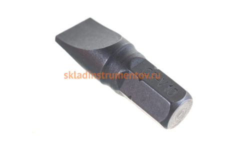 Вставка-бита 5/16"DR шлицевая, SL10, 30 мм Ombra 556510 55959