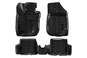 Ковры в салон Airline 3D для Renault Duster 2WD 11-15 ACM-PS-53
