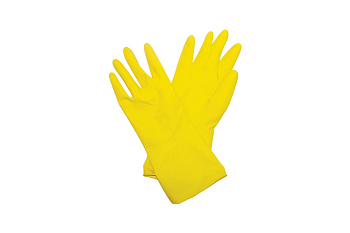 Латексные перчатки с х/б напылением Biber р-р L 96273 тов-097409