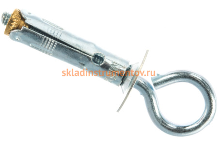 Анкер облегченный с кольцом оцинкованный 50 шт. (5х46 мм; ТФ2) Зубр 4-302432-05-046