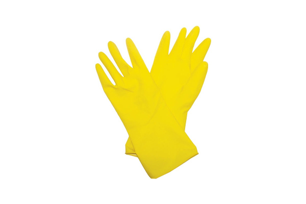 Латексные перчатки с х/б напылением Biber р-р L 96273 тов-097409