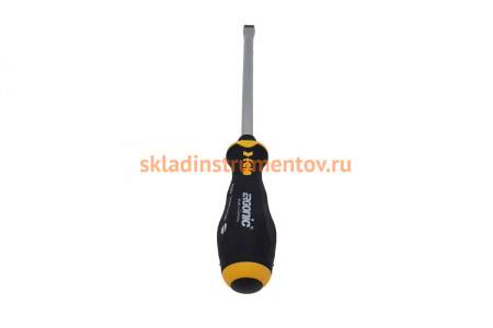 Плоская шлицевая ударная отвертка Felo Ergonic 10,0X1,6X180 45010040