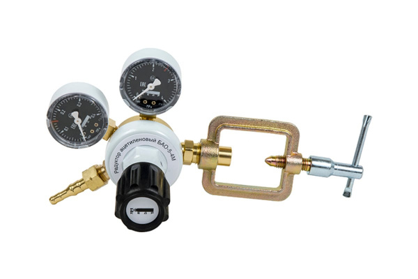 Редуктор ацетиленовый для газового баллона БАО-5-4М КЕДР 1280005