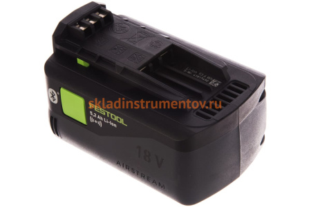 Батарея аккумуляторная BP 18 Li 5,2 ASI (18В, 5.2 Ач, Li-Ion) FESTOOL 202479