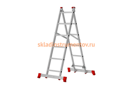 Алюминиевая универсальная лестница-помост Вихрь ЛПА 3-У 73/5/1/25