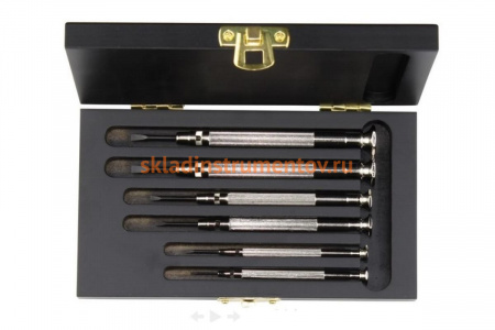 Набор шлицевых плоских отверток для точных работ, 6 шт. Felo 24596106