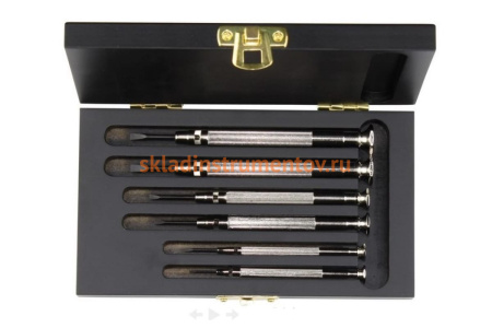 Набор шлицевых плоских отверток для точных работ, 6 шт. Felo 24596106