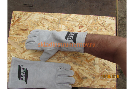 Спилковые краги с подкладкой ESAB Heavy Duty BASIC 9L СВ000008903 Спилковые краги с подкладкой ESAB Heavy Duty BASIC 9L СВ000008903