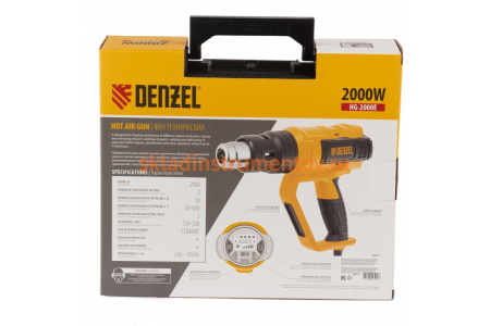 Технический фен DENZEL HG-2000E 28007