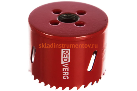 Коронка биметаллическая 60 мм REDVERG 6627115