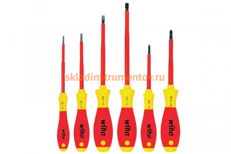 Набор отверток SoftFinishelectric 320N SF K6 6 шт Wiha 00833