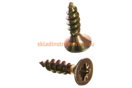 Универсальные саморезы СУ-Ж ЗУБР 15 х 4.0 мм, 65 шт, желтый цинк 300396-40-015