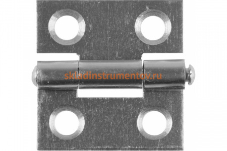 Универсальная дверная петля STAYER Master цвет белый цинк 25 мм 37611-25-1