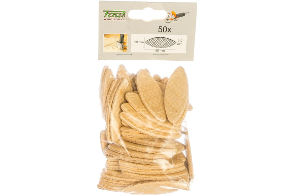 Соединительная ламель 53х19х4мм, 50шт PINIE 160-1050