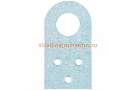 Прямая проушина СИБРТЕХ 2 мм 70х30 мм цинк 46502