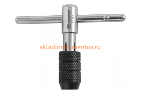 Вороток-держатель для ручных метчиков Thorvik Т-образный, с быстрозажимным патроном M6-12 TTH3 52884