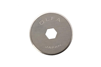 Лезвие круглое 2шт. для ножа PRC-2, чистый рез, 18х0,3мм OLFA OL-RB18-2